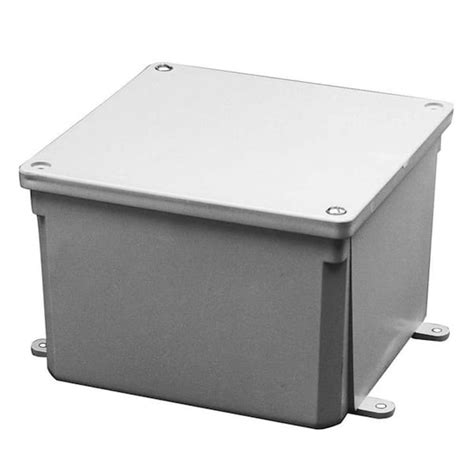 grey plastic junction box home depot|4x4 electrical pvc junction box.